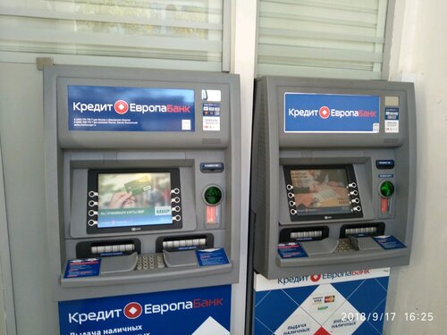 ATM Kredit Yevropa Bank, filial, Moscow, photo