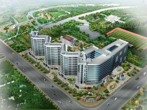 Внешний вид отеля Holiday Inn Park View Qingdao в Циндао, фото 3