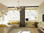 Dvoe (Serafimy Deryabinoy Street, 24к2) ، تصميم داخلي