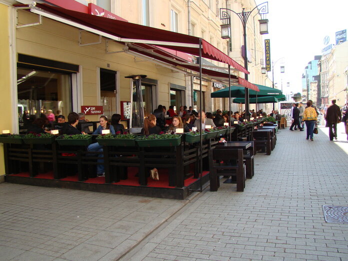 Restaurant Dve Palochki, Moscow, photo