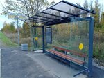Усть-Ижора – Глиняный переулок (St. Petersburg, Kolpinskiy District, posyolok Pontonny, Petrozavodskoye shosse) ، توقف وسائل النقل العام