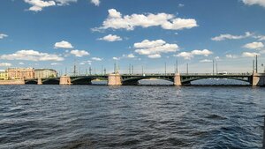 Birzhevoy Bridge (Saint Petersburg, Birzhevoy Bridge), landmark, attraction