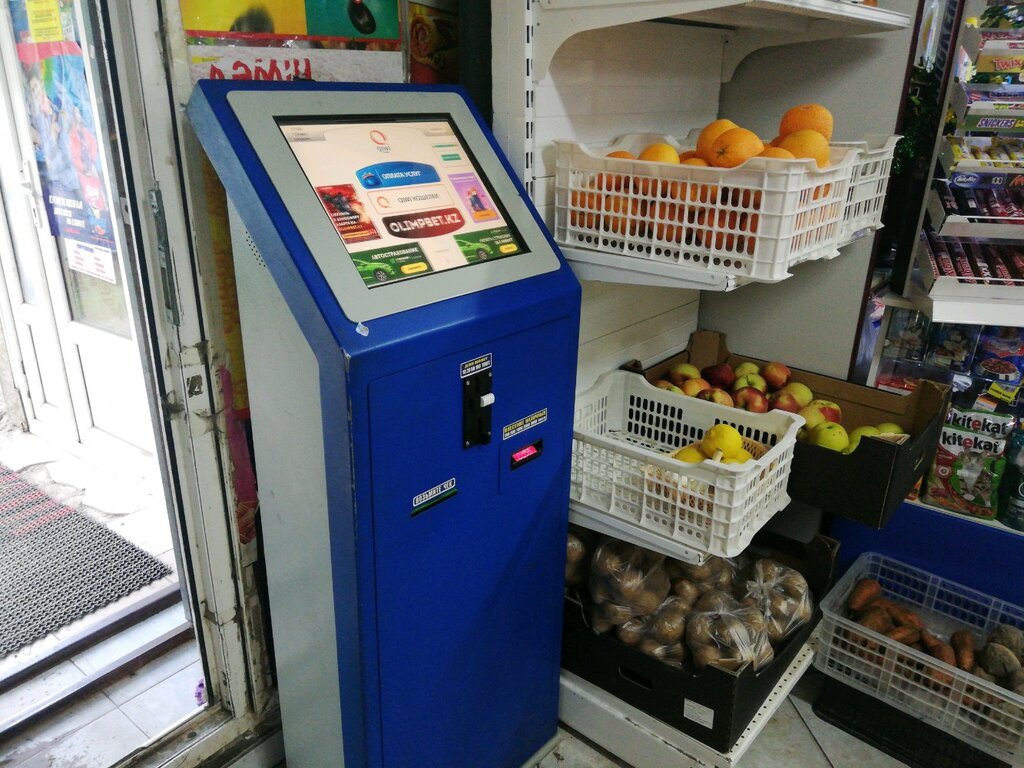 Payment terminal Qiwi, Astana, photo