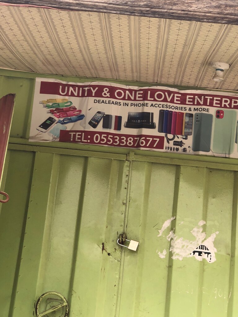 Items for mobile phones Unity & One Love Enterprise, Accra, photo