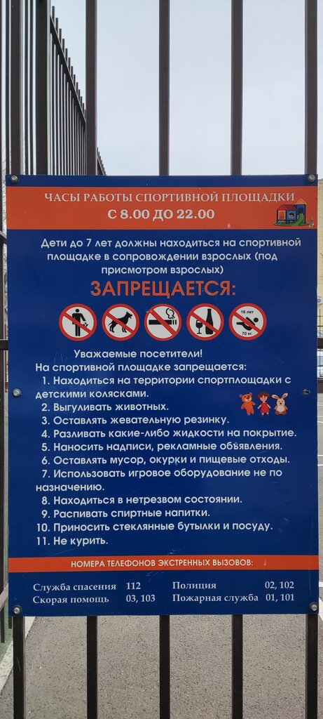 Баскетбольная площадка