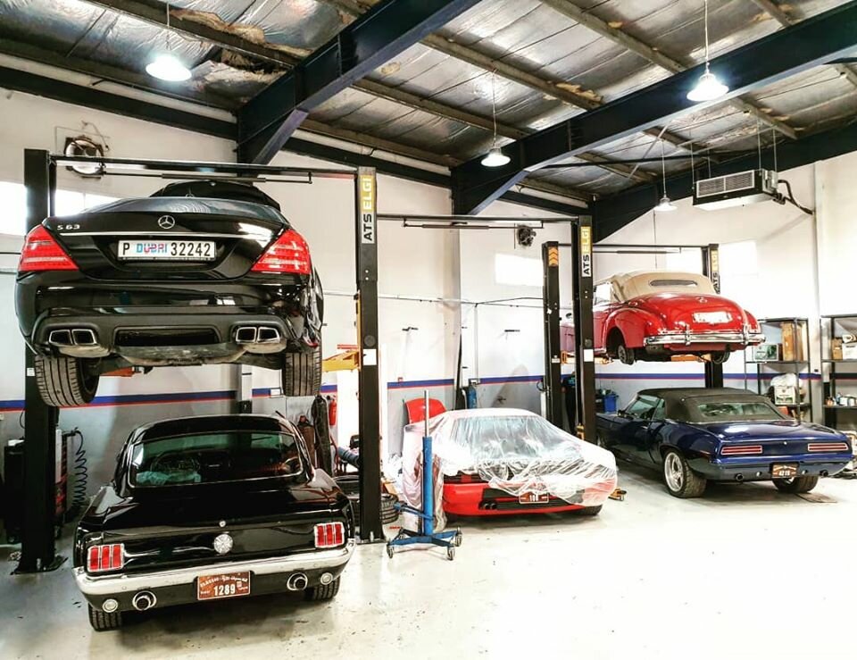 Car service, auto repair Collectors Workshop, Dubai, photo