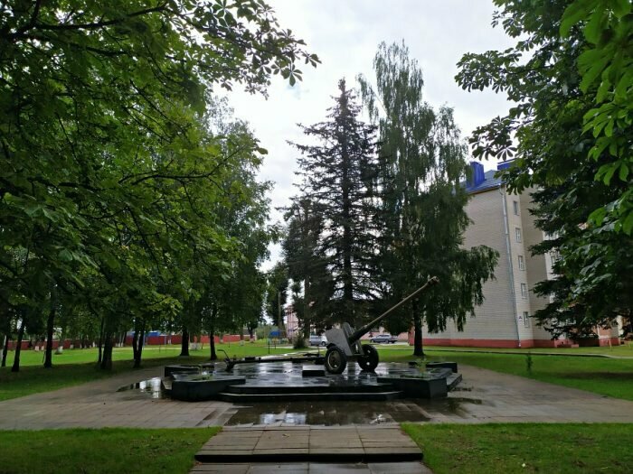 Monument to technology Пушка, Mogilev District, photo