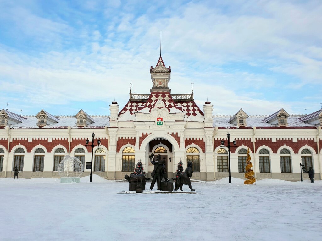 An architectural monument Первый железнодорожный вокзал города Екатеринбурга, 1878 год, Yekaterinburg, photo