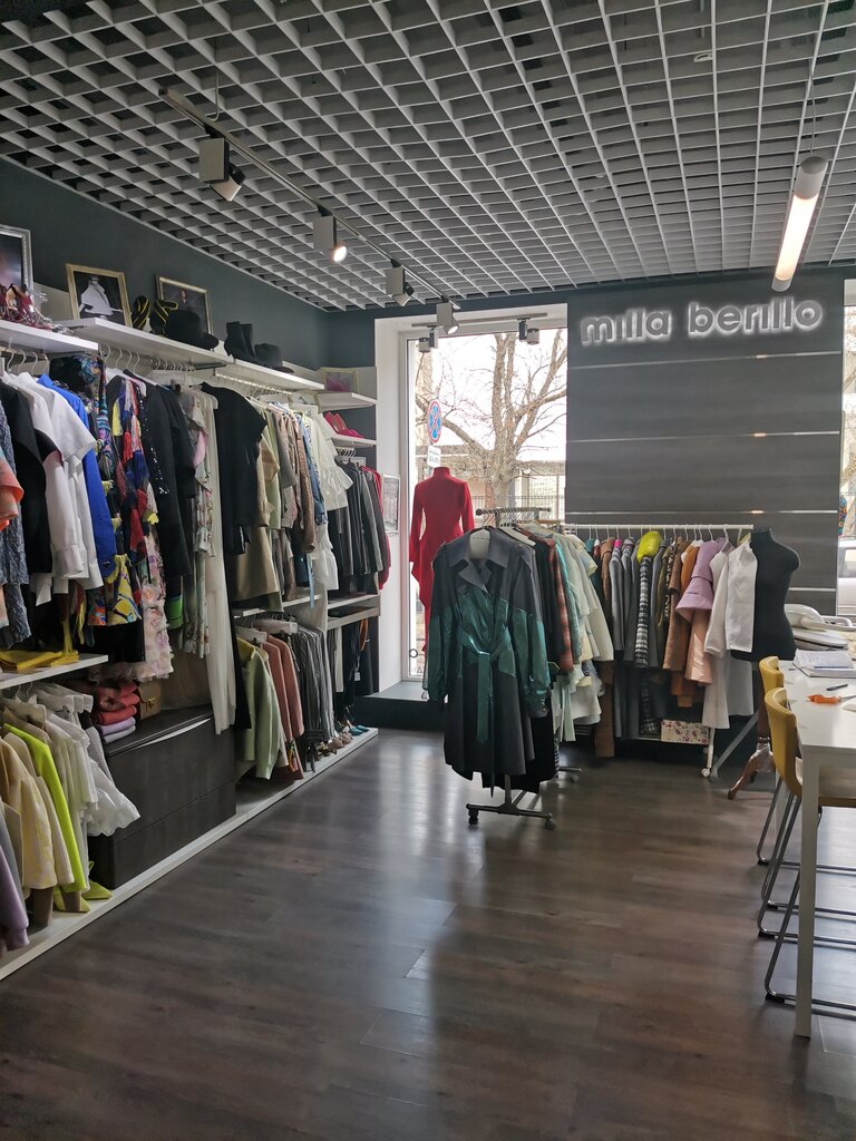 Clothing store Milla Berillo, Saint Petersburg, photo