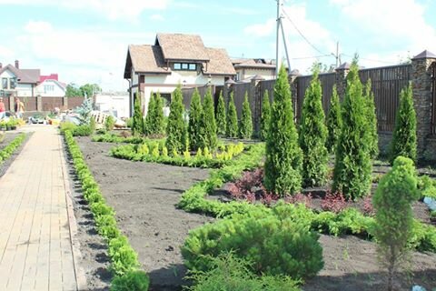 Landscape design Green City, Voronezh Oblast, photo