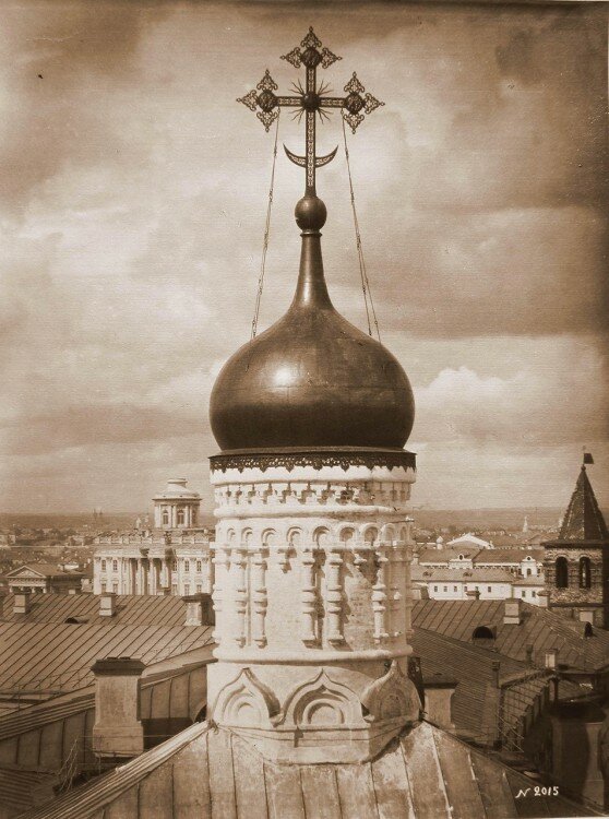 Церковь Рождества Богородицы на Сенях, православный храм, Россия, Москва, Кремль