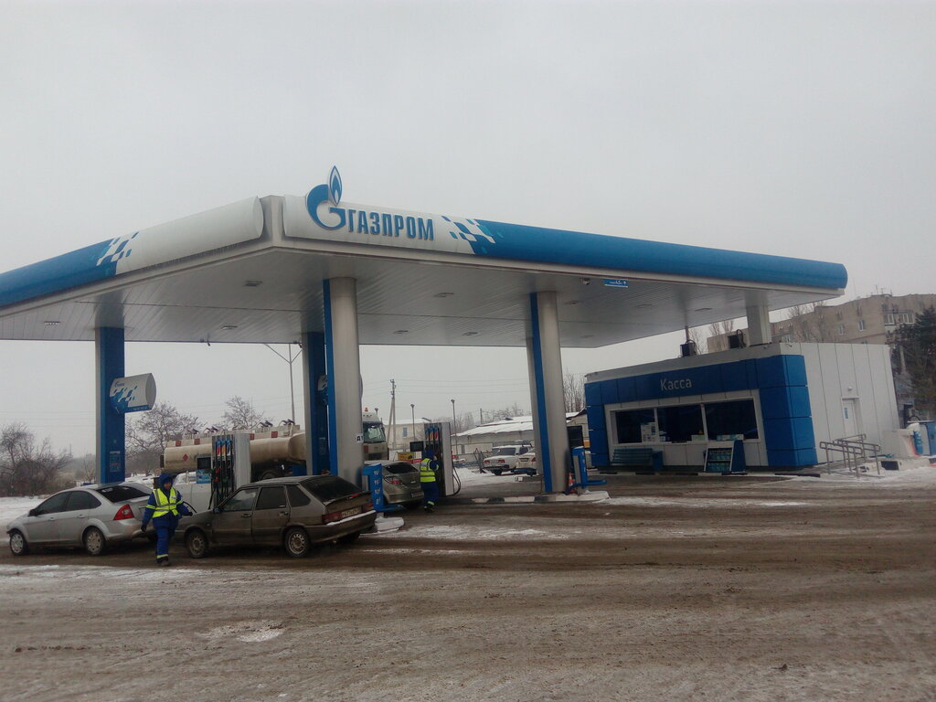 АЗС Газпром, Азов, фото