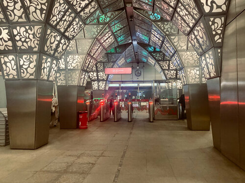 Novoperedelkino (Moscow, Solntsevskaya Line, Novoperedelkino metro station), metro station