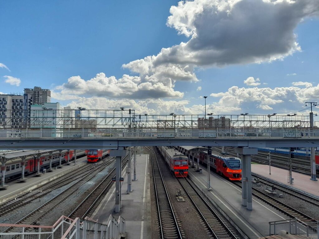 Railway station Train station, Novosibirsk, photo