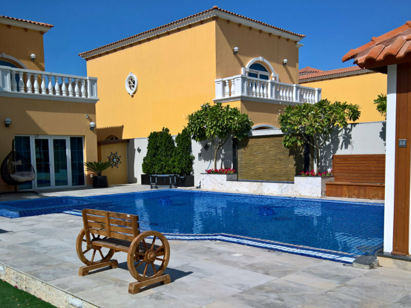 Metal structures Aqua-Net, Dubai, photo