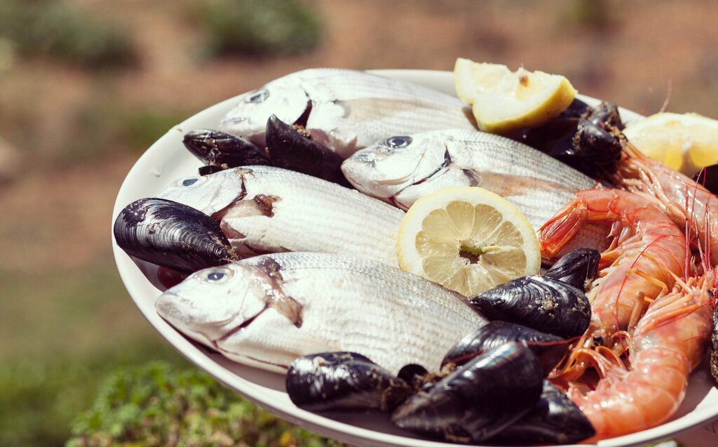 Fish and seafood Seahaven General Trading Company, Ajman, photo