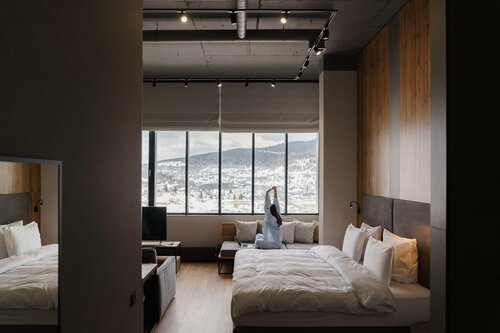 Внешний вид отеля Wow. Aparts & SPA в Шерегеше, фото 2