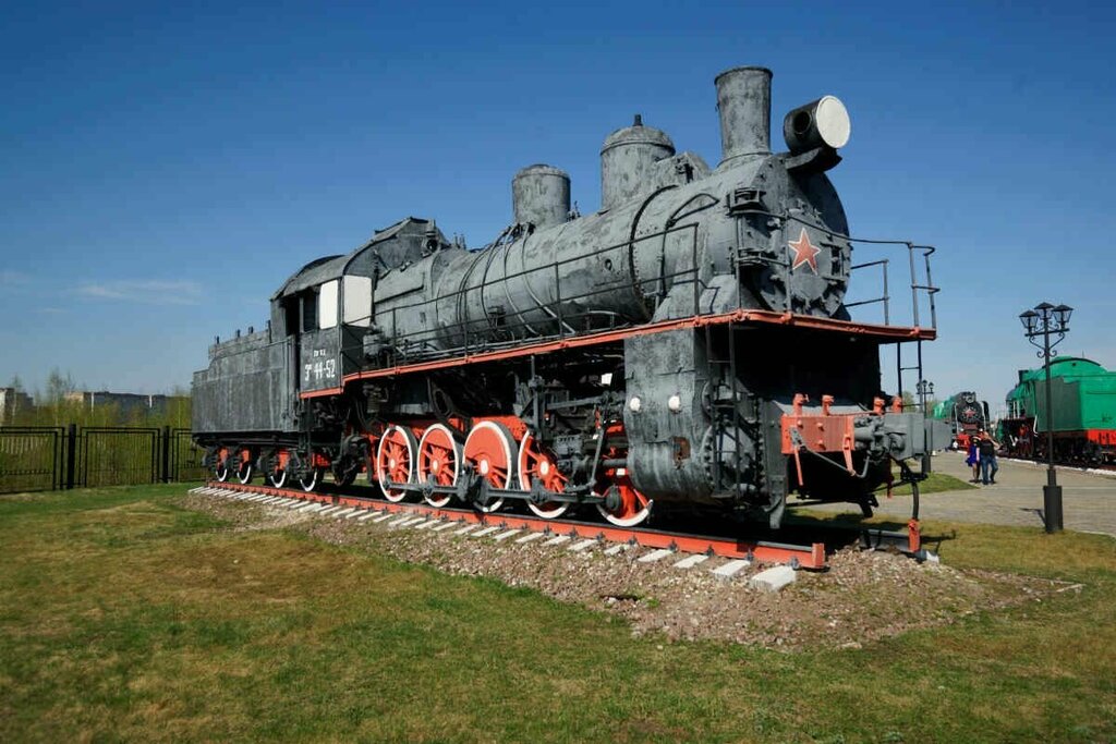 Müzeler ve sanat galerileri Steam locomotives of Russia, Nijni Novgorod, foto