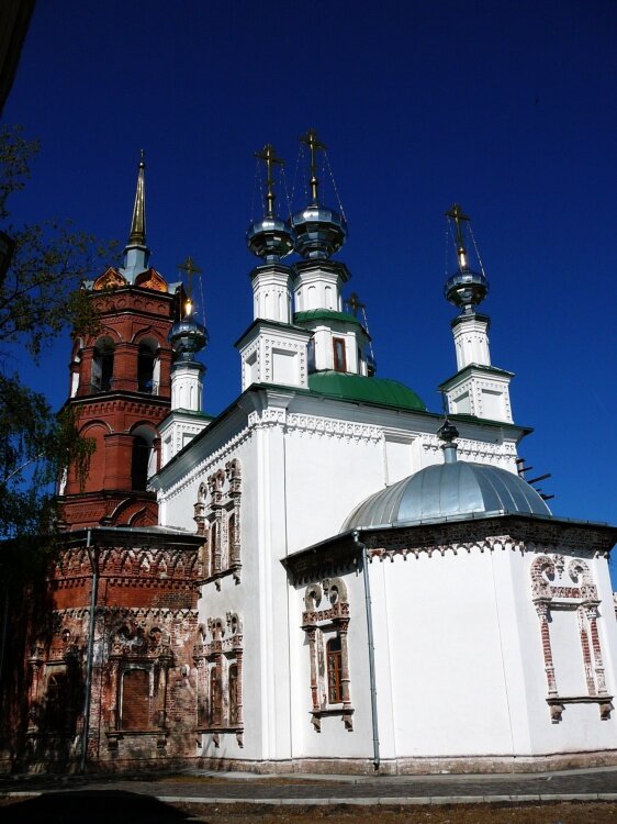 Церковь Тихвинской иконы Божией Матери в Кунгуре, православный храм, ул. Ситнико