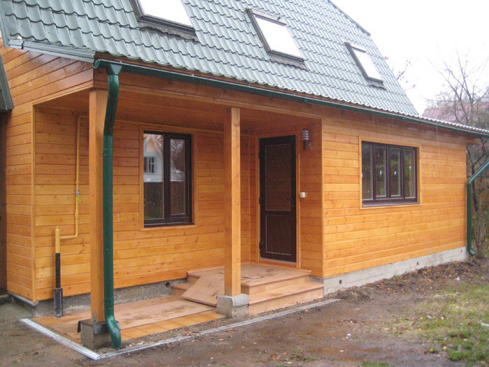 Сени к дому своими руками проекты фото