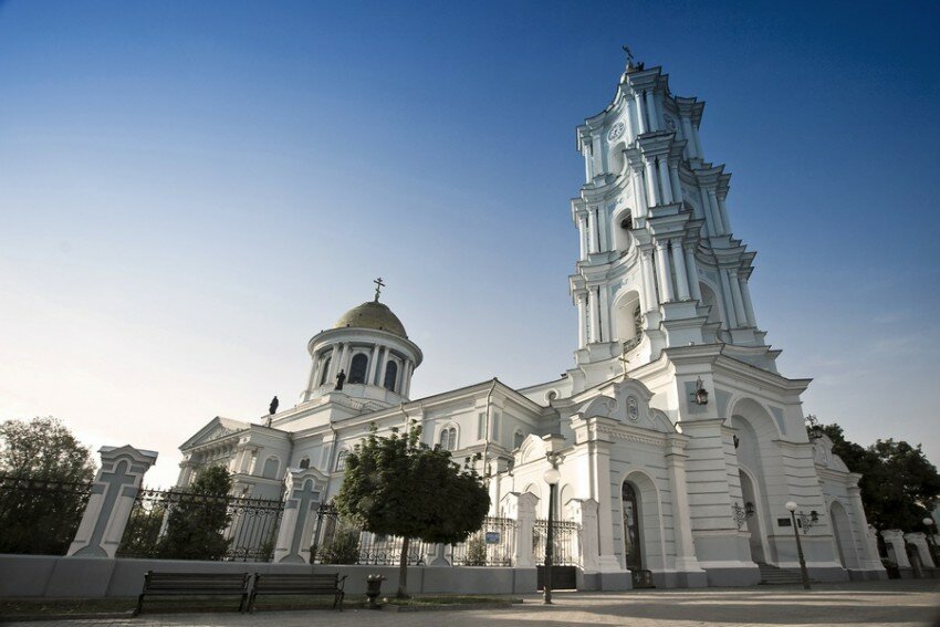 Orthodox church Spaso-Preobrazhensky kafedralny sobor Ukrainskoy pravoslavnoy tserkvi g. Sumy, Sumy, photo