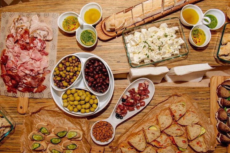 Cafe Grusha Market, Moscow, photo