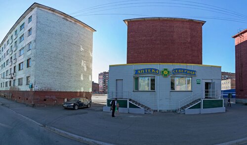 Telecommunication company Mts, Norilsk, photo