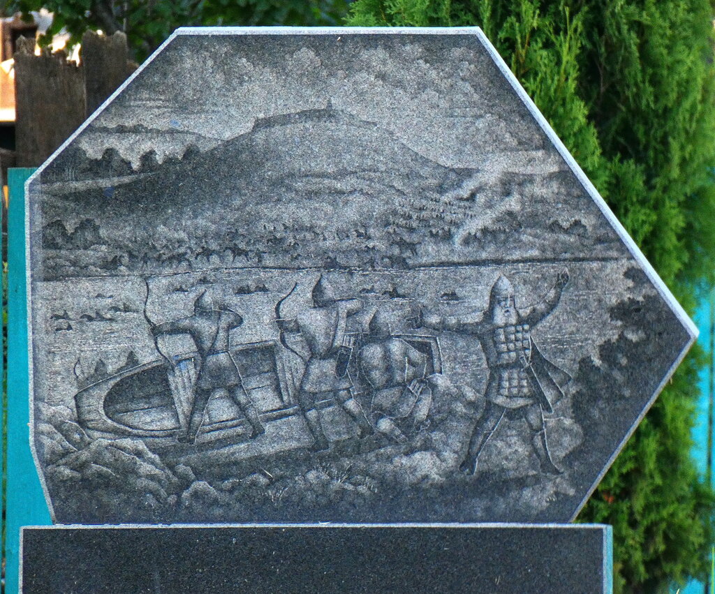 Monument, memorial Мемориал в память событий 1472 года, Aleksin, photo