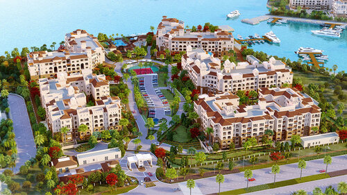 Multi-building complex The Pearl Residences, Abu Dhabi, photo