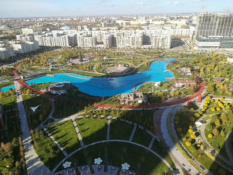 Observation deck Taskhent City Fountain, Tashkent, photo