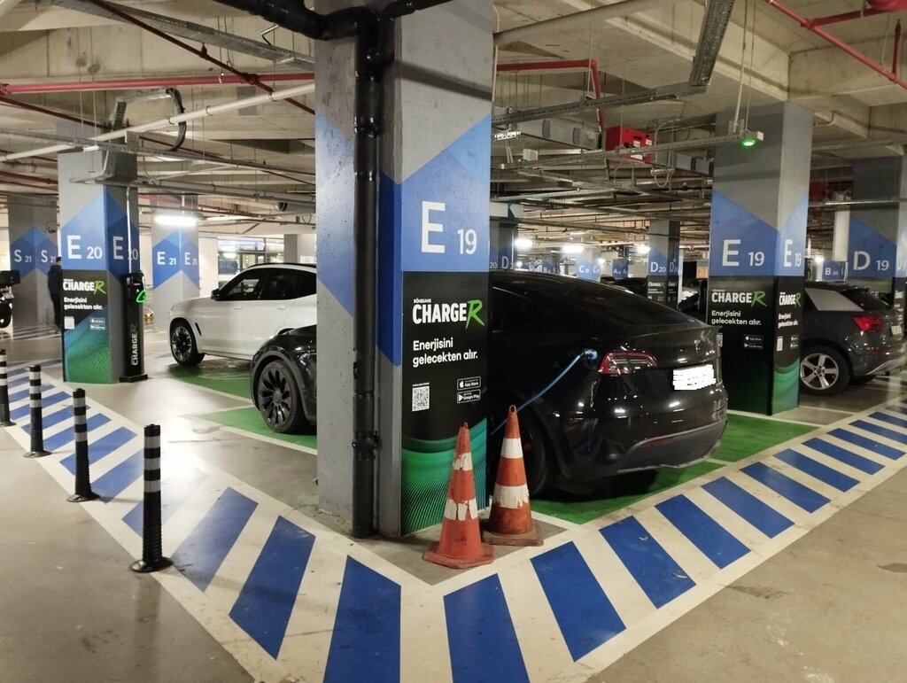 Electric car charging station Renaissance ChargeR Charging Station, Izmir, photo