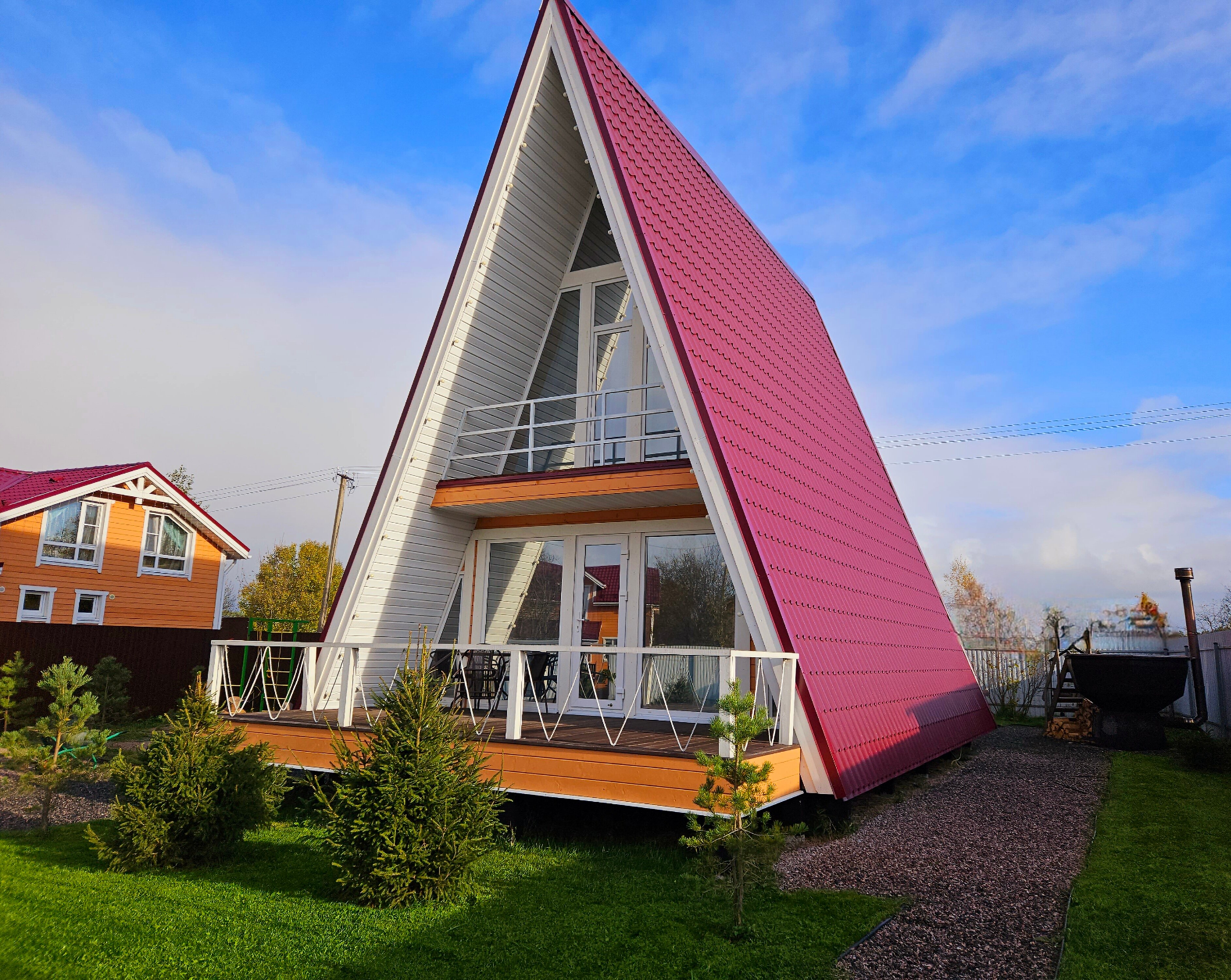 Фото Шалаш с банным чаном