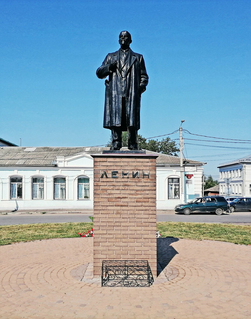 Monument, memorial В.И. Ленин, Yurev‑Polskiy, photo