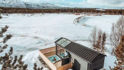 Гостиница Flatmoen Natur Lodge в Алте