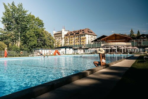 Внешний вид отеля Gstaad Palace в Саанене, фото 2