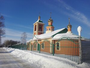 Церковь Новомучеников и Исповедников Российских (ул. Чеботько, 1, рабочий посёлок Бурмакино), православный храм в Ярославской области