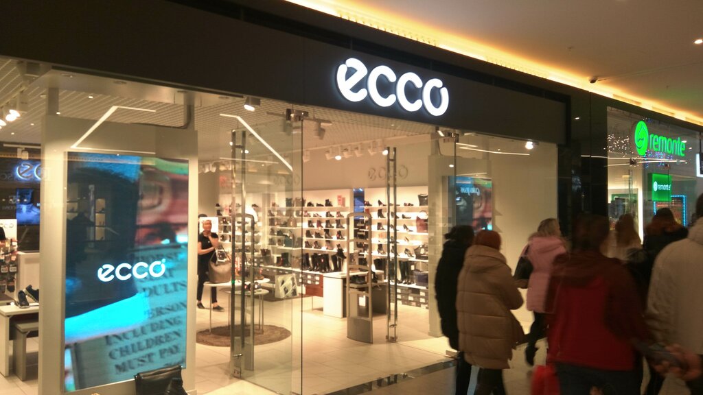 Магазин обуви Ecco, Минск, фото