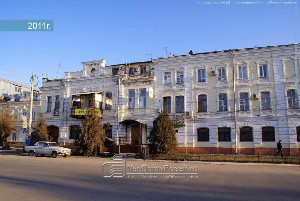 Достопримечательность Дом с лавками Клюшкина, Астрахань, фото