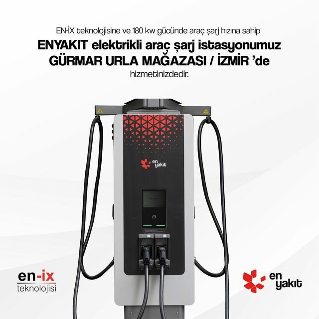 Electric car charging station En Yakıt, Aksaray, photo