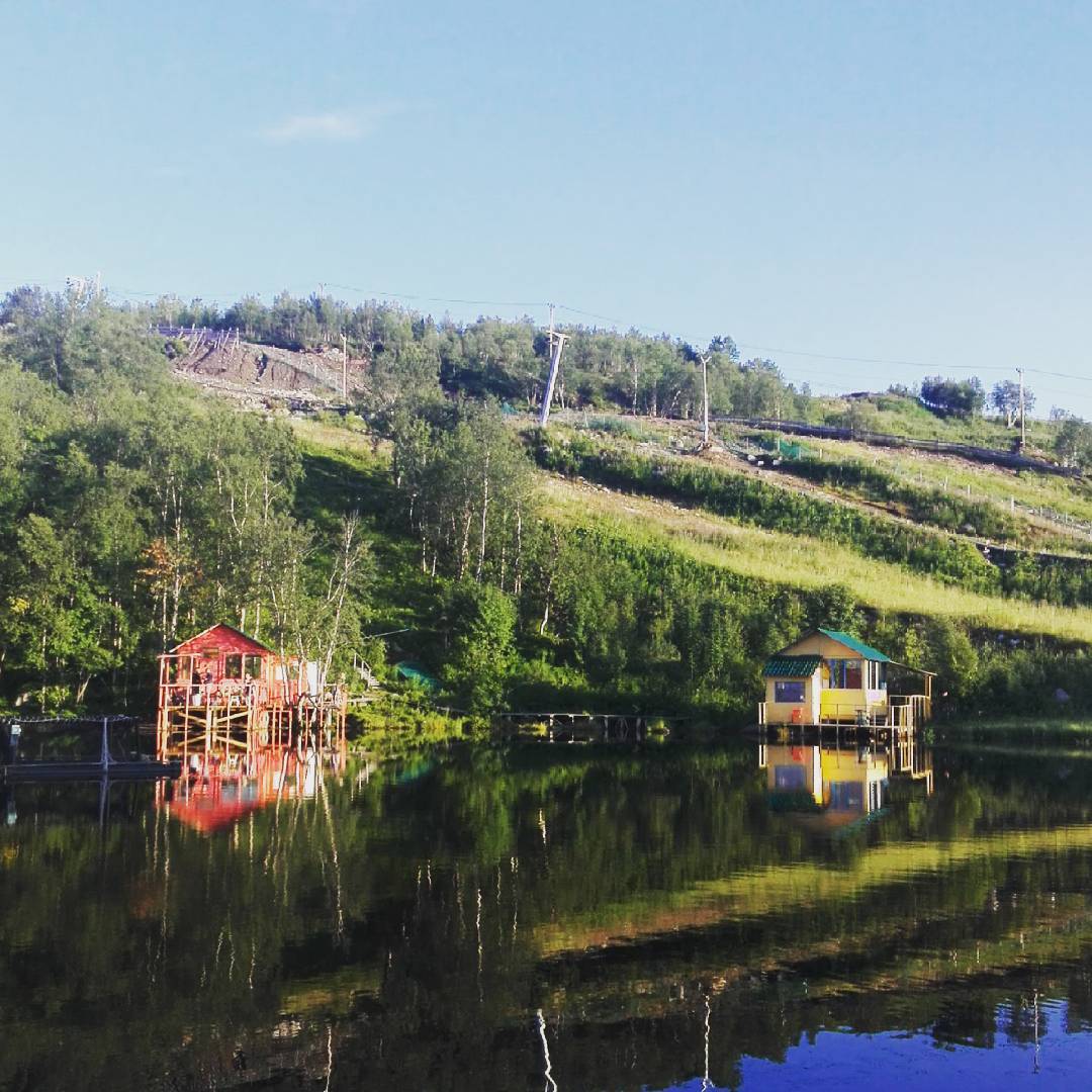 Фото Огни Мурманска