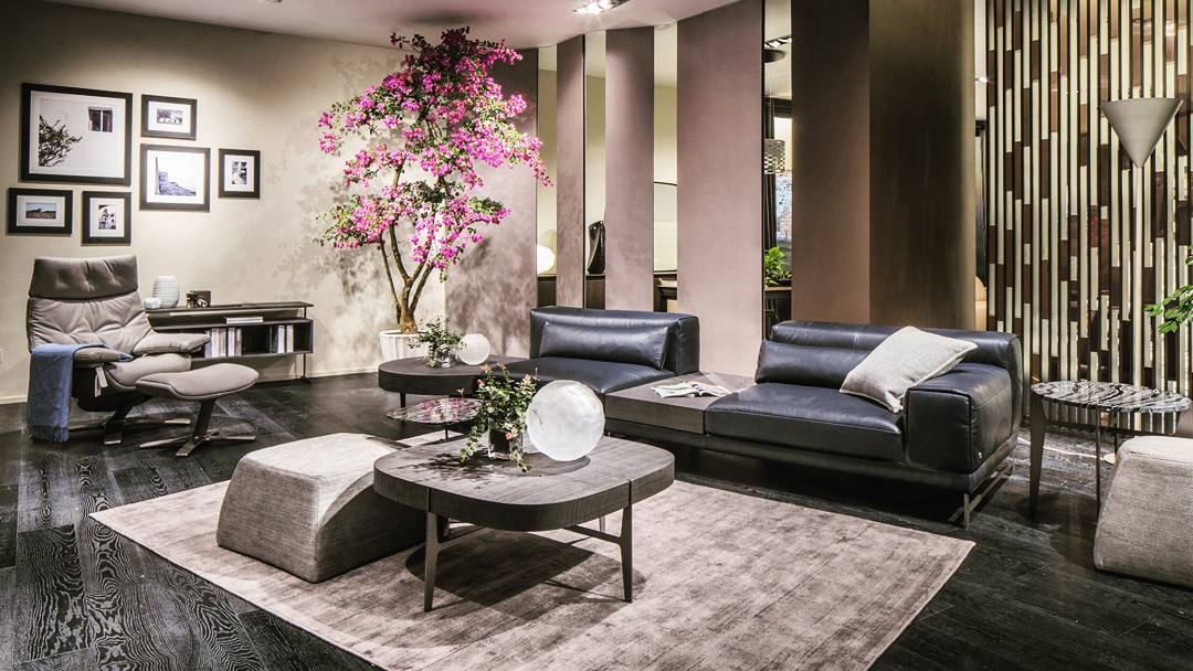 イタリア NATUZZI ナツッジ TAILOR 大型ミラー 姿見 モダン 店舗