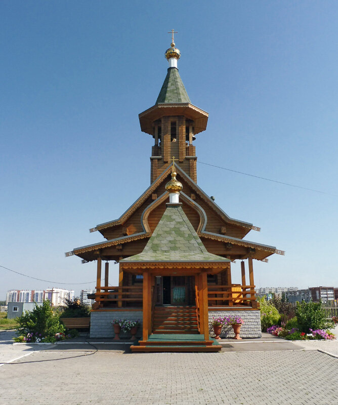 Orthodox church Tserkov Mikhaila Arkhangela V Yuzhnom mikrorayone, Kamensk‑Uralskiy, photo