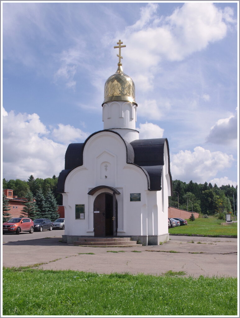 Capilla, cruz conmemorativa Часовня Праведного Лазаря Четверодневного, , foto