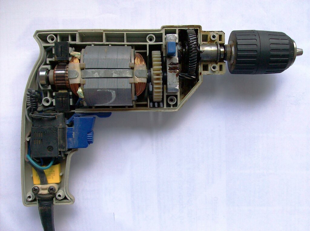 устройство электродрели ремонт