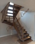 Lestnitsa-Stil (Spartakovskaya ulitsa, 17), stairs and stair railings