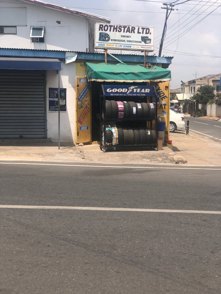 Tires and wheels Rothstar Ent, Accra, photo