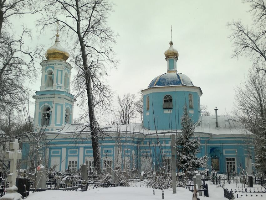 Казанский храм фото кладбище