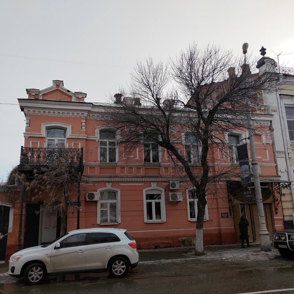 Landmark, attraction Жилой дом с флигелем А.А. Агамова, Astrahan, photo