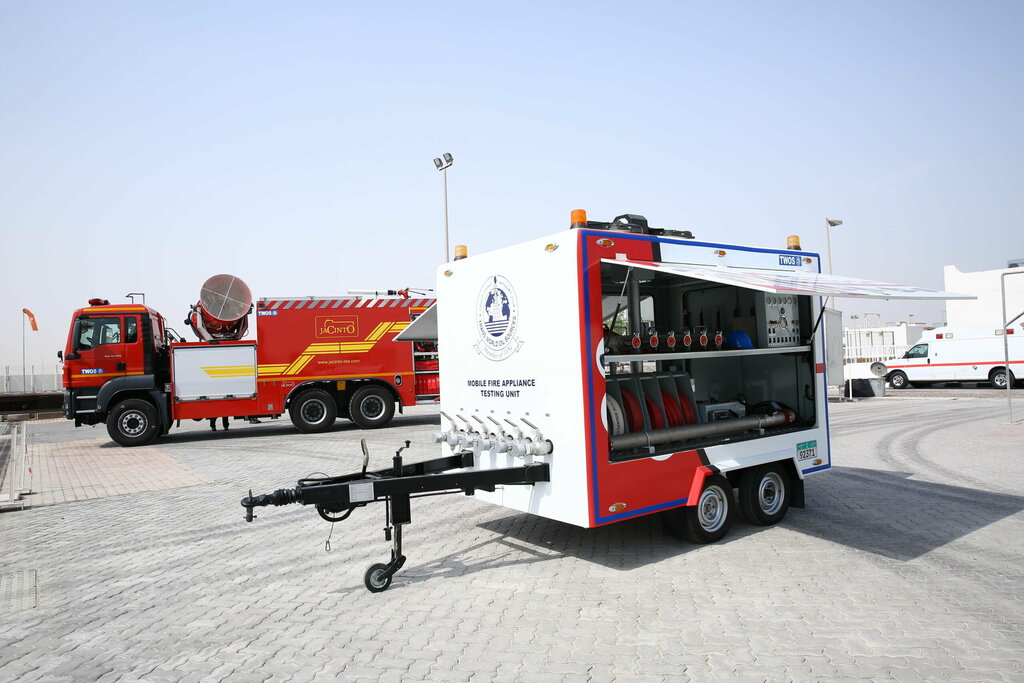 Examination of industrial safety Transworld For Safety Systems LLC, Abu Dhabi, photo