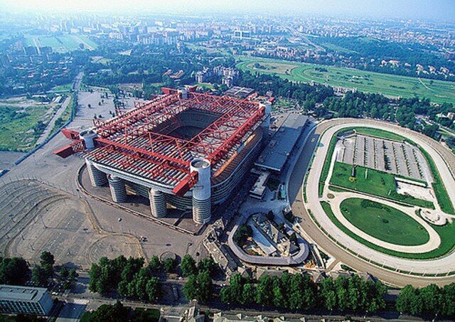 Стадион Джузеппе Меацца, Милан, фото